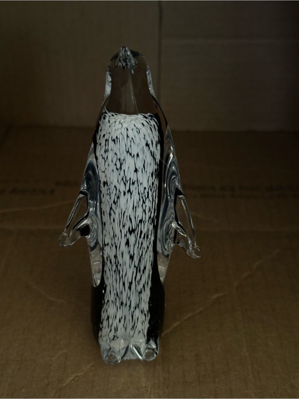 Vintage Swedish Art Crystal Penguin